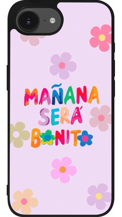 iPhone 17e / 16e Case Hülle - Silikon schwarz Karol G Manana sera bonito
