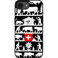 iPhone 16e Case Hülle - Silikon schwarz Poya Schweiz 1 schwarz