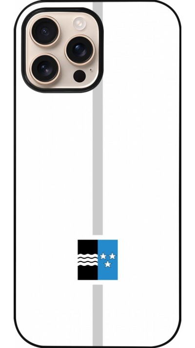 Coque iPhone 16 Pro Max - Canton AG blanc