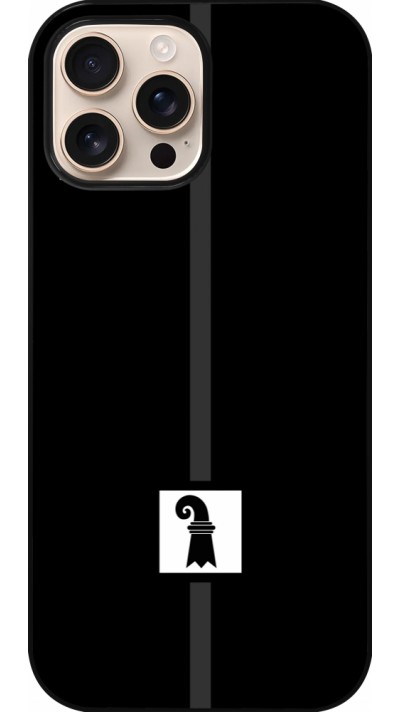 Coque iPhone 16 Pro Max - Canton BS noir