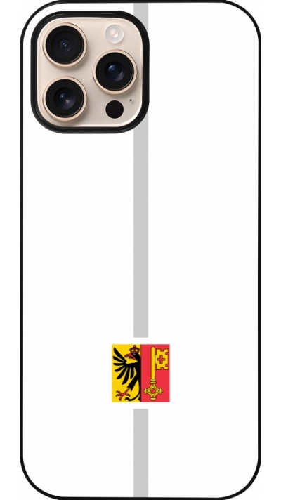 Coque iPhone 16 Pro Max - Canton GE blanc