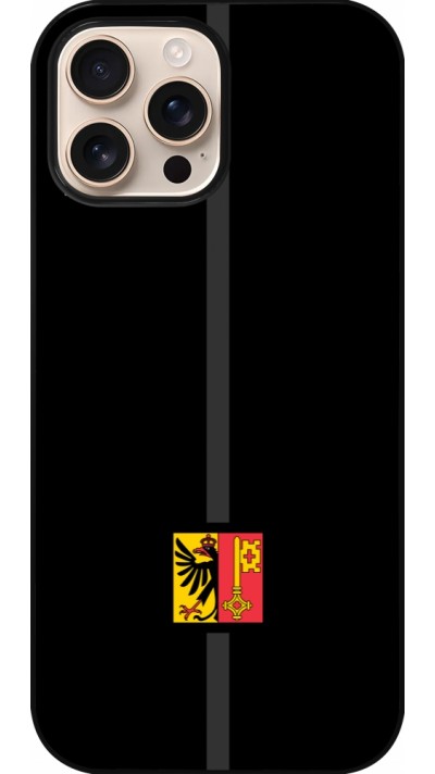 Coque iPhone 16 Pro Max - Canton GE noir