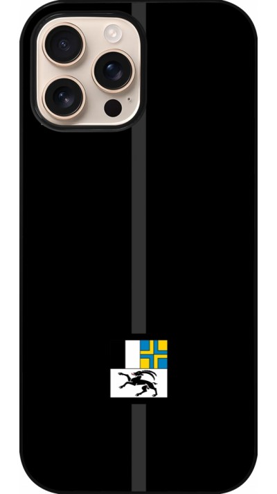Coque iPhone 16 Pro Max - Canton GR noir