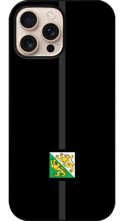 Coque iPhone 16 Pro Max - Canton TG noir