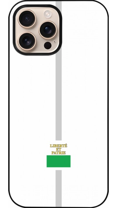 Coque iPhone 16 Pro Max - Canton VD blanc