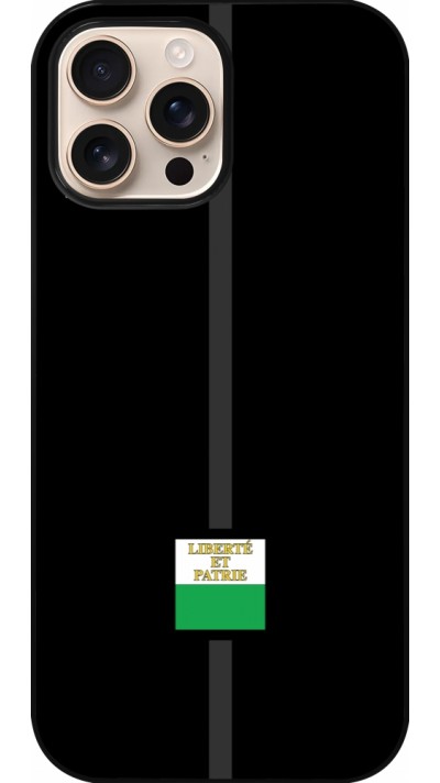 Coque iPhone 16 Pro Max - Canton VD noir