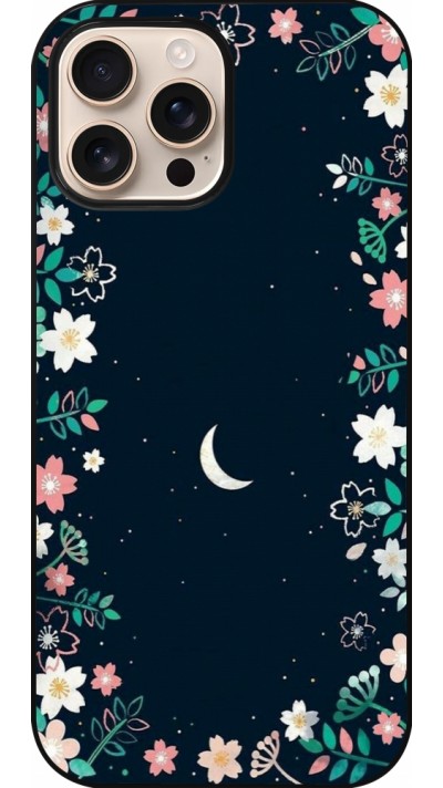 iPhone 16 Pro Max Case Hülle - Flowers space