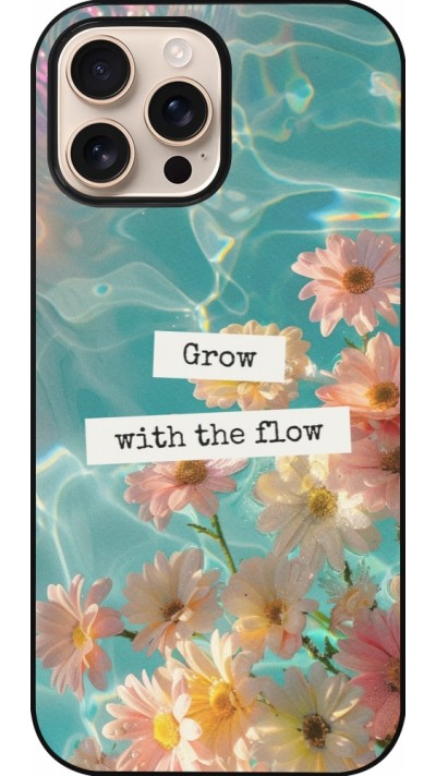 iPhone 16 Pro Max Case Hülle - Summer 2025 Grow with the flow