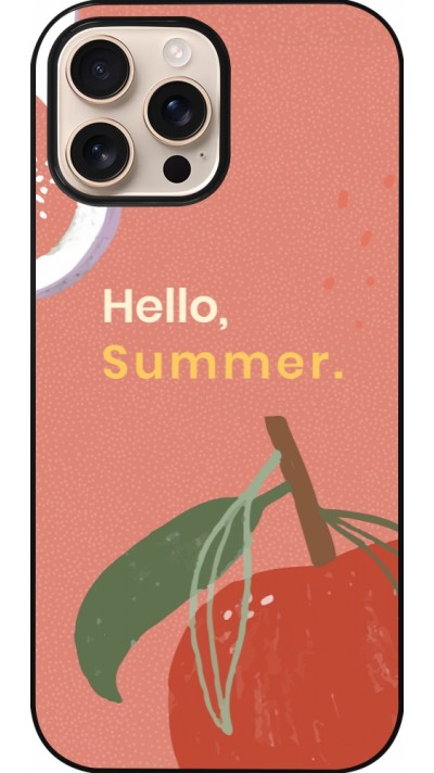 iPhone 16 Pro Max Case Hülle - Summer 2025 Hello summer