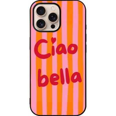 iPhone 16 Pro Max Case Hülle - Silikon schwarz Bye Bella 2026