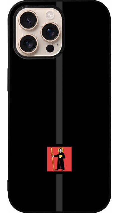 iPhone 16 Pro Max Case Hülle - Silikon schwarz Kanton GL schwarz