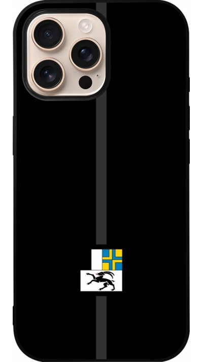 iPhone 16 Pro Max Case Hülle - Silikon schwarz Kanton GR schwarz