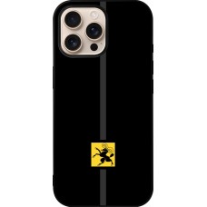 iPhone 16 Pro Max Case Hülle - Silikon schwarz Kanton SH schwarz