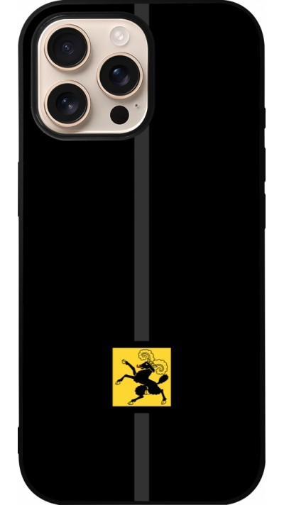 iPhone 16 Pro Max Case Hülle - Silikon schwarz Kanton SH schwarz