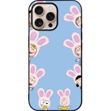 iPhone 16 Pro Max Case Hülle - Silikon schwarz Easter 2026 Snoopy
