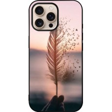 iPhone 16 Pro Max Case Hülle - Silikon schwarz Hello September 11 19