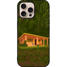 iPhone 16 Pro Max Case Hülle - Silikon schwarz Benitos house DTMF