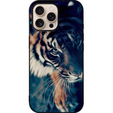 iPhone 16 Pro Max Case Hülle - Silikon schwarz Incredible Lion