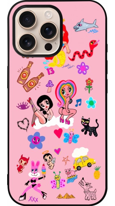 iPhone 16 Pro Max Case Hülle - Silikon schwarz Karol G La Bichota Manana Sera Bonito