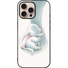 iPhone 16 Pro Max Case Hülle - Silikon schwarz Mom 1903