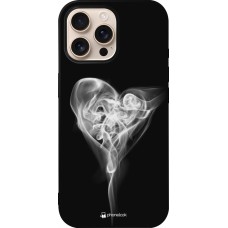 iPhone 16 Pro Max Case Hülle - Silikon schwarz Valentine 2022 Black Smoke