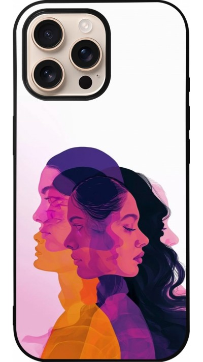 iPhone 16 Pro Max Case Hülle - Silikon schwarz Womens day 2026 10