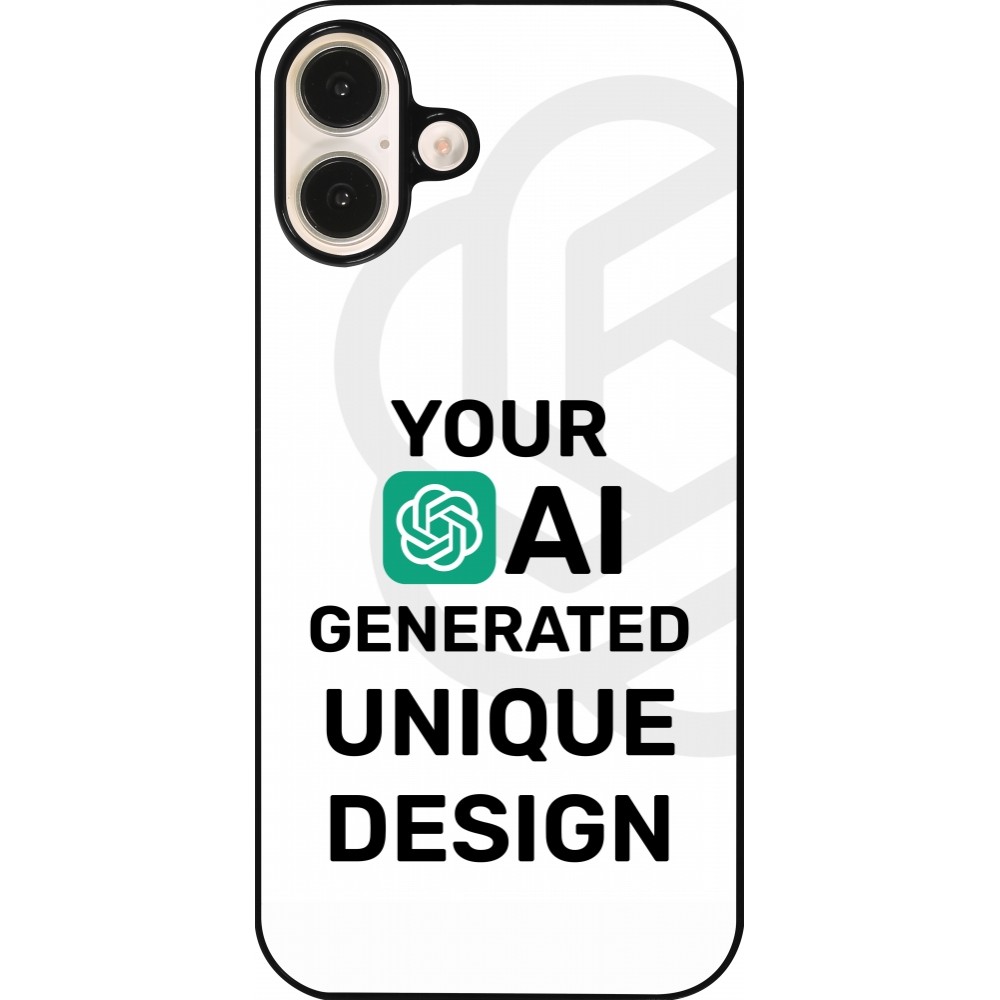 iPhone 16 Plus Case Hülle - 100% einzigartig erstellt dank Deiner Kreativität und künstlicher Intelligenz (KI)