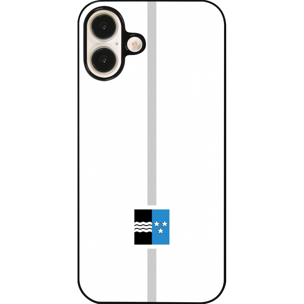 iPhone 16 Plus Case Hülle - Kanton AG weiss