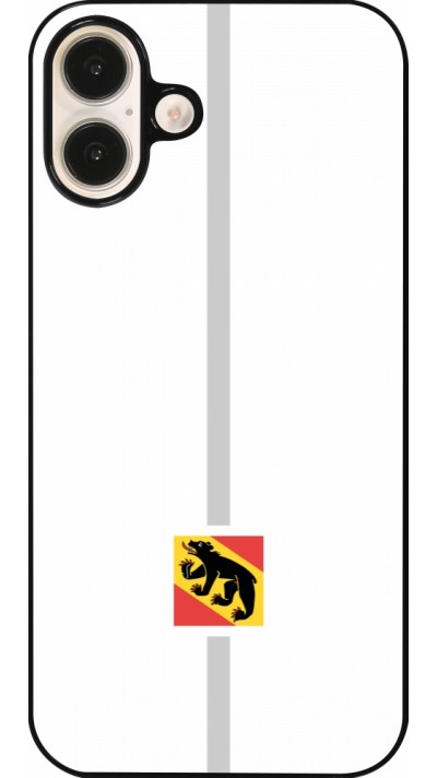 iPhone 16 Plus Case Hülle - Kanton BE weiss