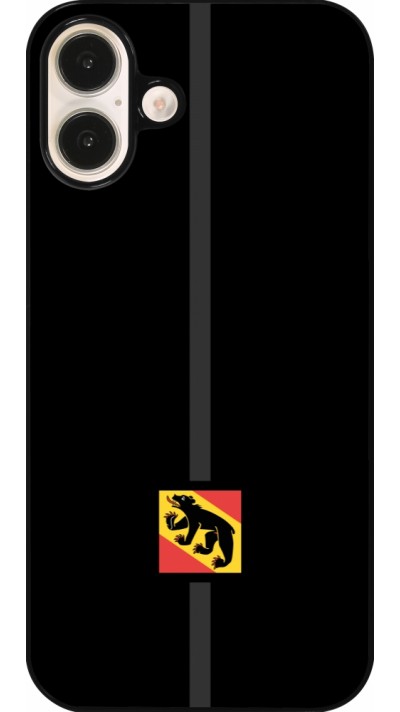 iPhone 16 Plus Case Hülle - Kanton BE schwarz