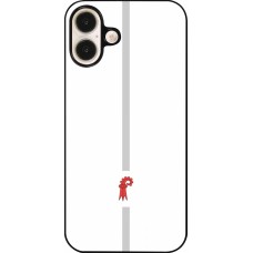 iPhone 16 Plus Case Hülle - Kanton BL weiss