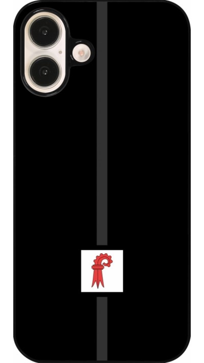 iPhone 16 Plus Case Hülle - Kanton BL schwarz
