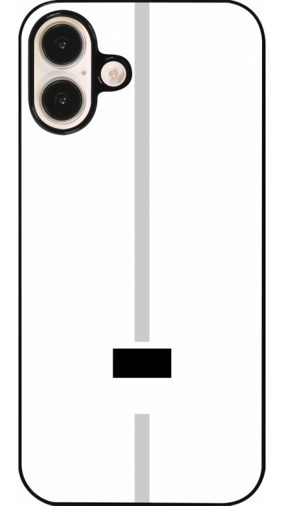 iPhone 16 Plus Case Hülle - Kanton FR weiss