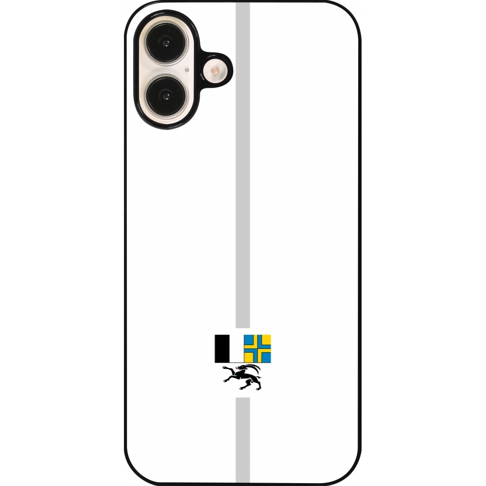 iPhone 16 Plus Case Hülle - Kanton GR weiss