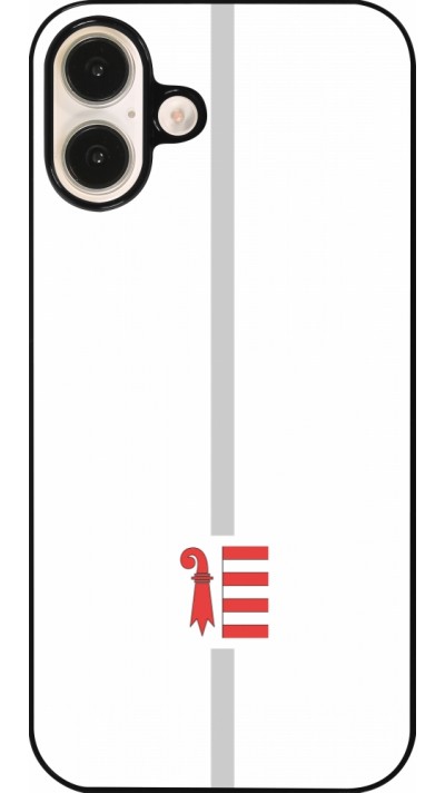 iPhone 16 Plus Case Hülle - Kanton JU weiss