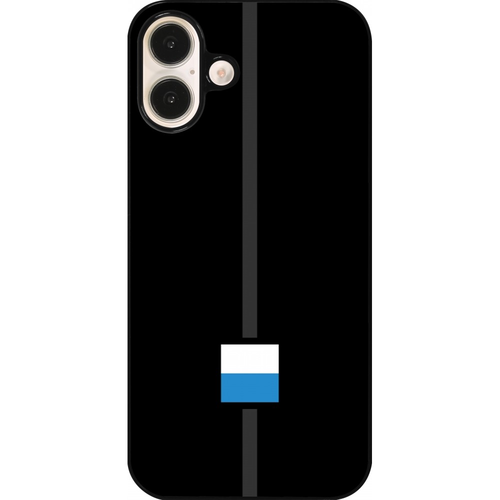 iPhone 16 Plus Case Hülle - Kanton LU schwarz