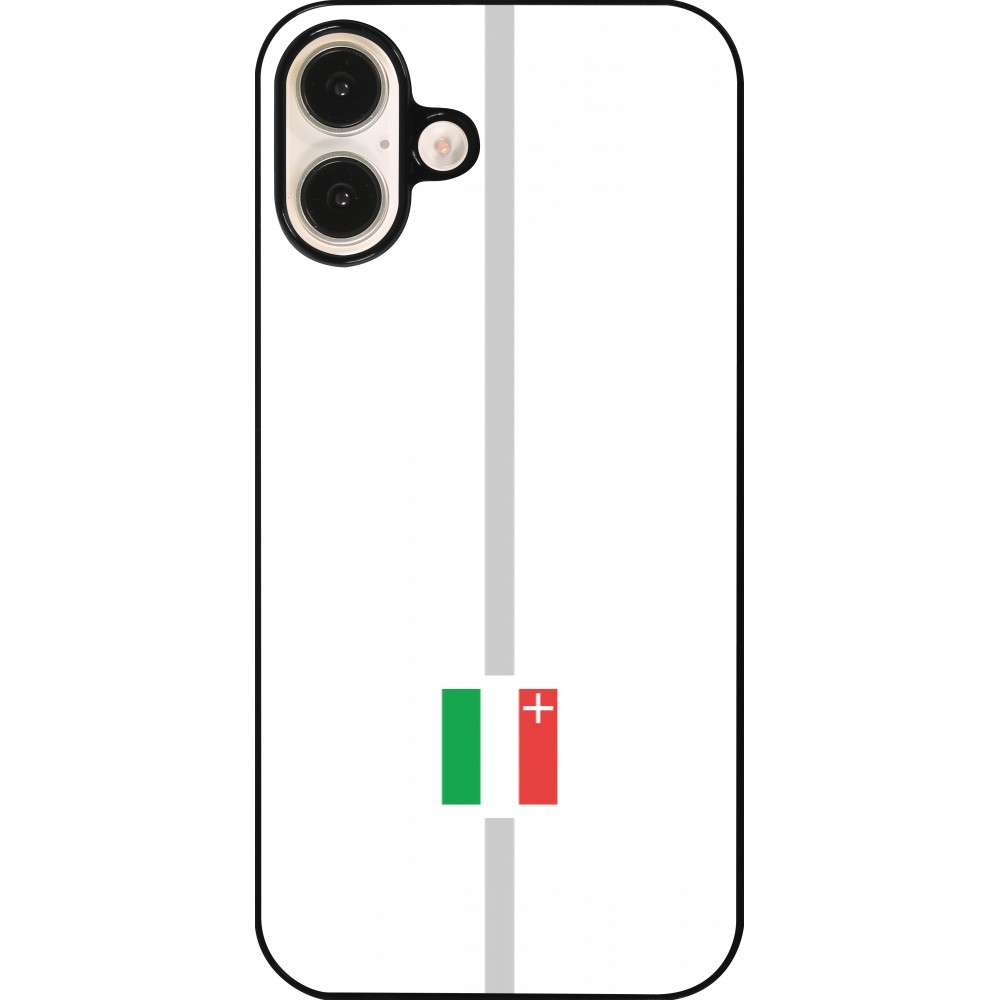 iPhone 16 Plus Case Hülle - Kanton NE weiss
