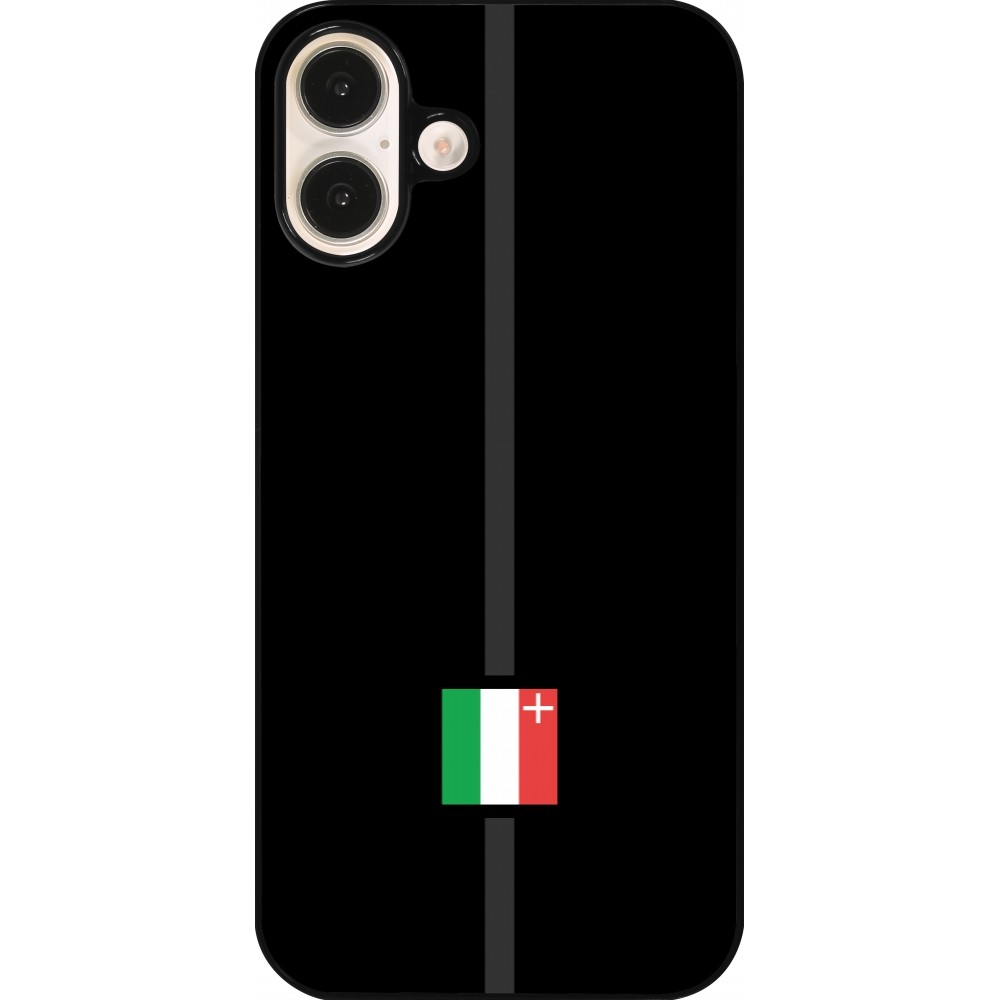 iPhone 16 Plus Case Hülle - Kanton NE schwarz