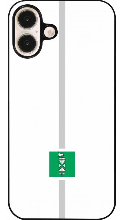 iPhone 16 Plus Case Hülle - Kanton SG weiss