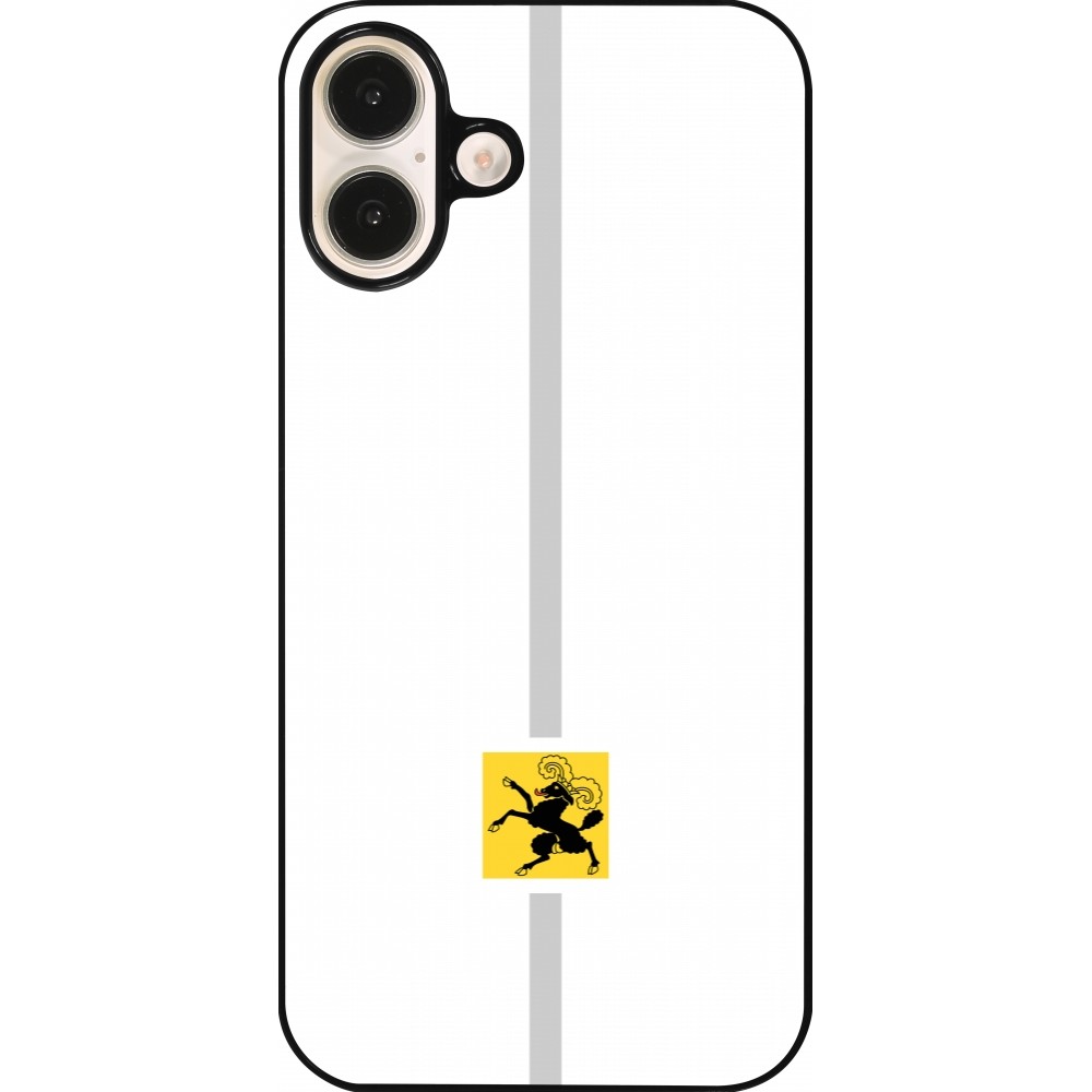 iPhone 16 Plus Case Hülle - Kanton SH weiss