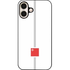 iPhone 16 Plus Case Hülle - Kanton SZ weiss
