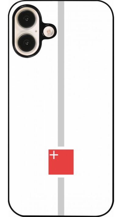 iPhone 16 Plus Case Hülle - Kanton SZ weiss