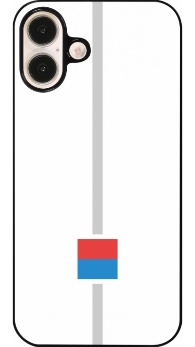 iPhone 16 Plus Case Hülle - Kanton TI weiss