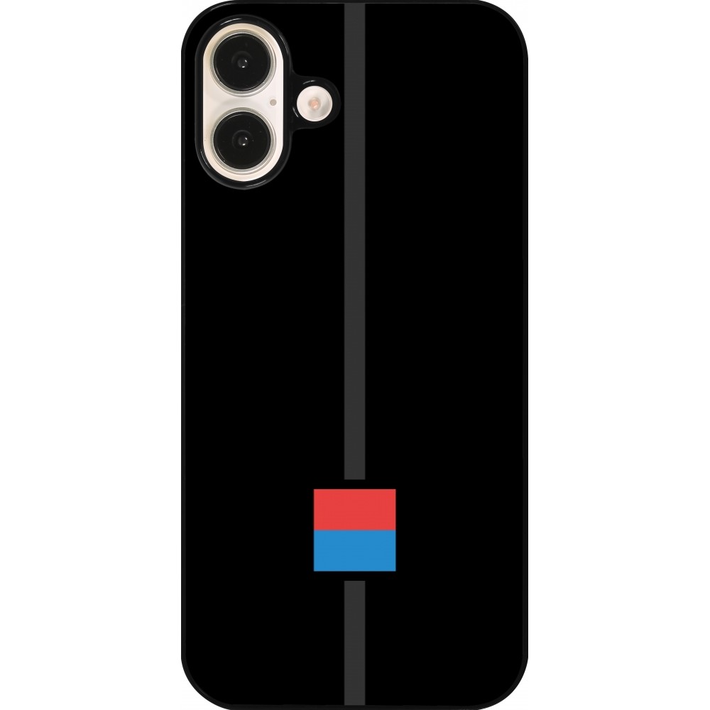 iPhone 16 Plus Case Hülle - Kanton TI schwarz