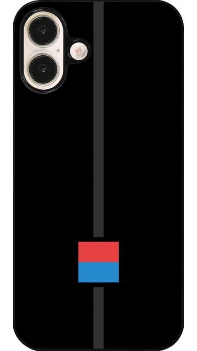 iPhone 16 Plus Case Hülle - Kanton TI schwarz