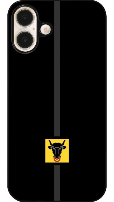 iPhone 16 Plus Case Hülle - Kanton UR schwarz
