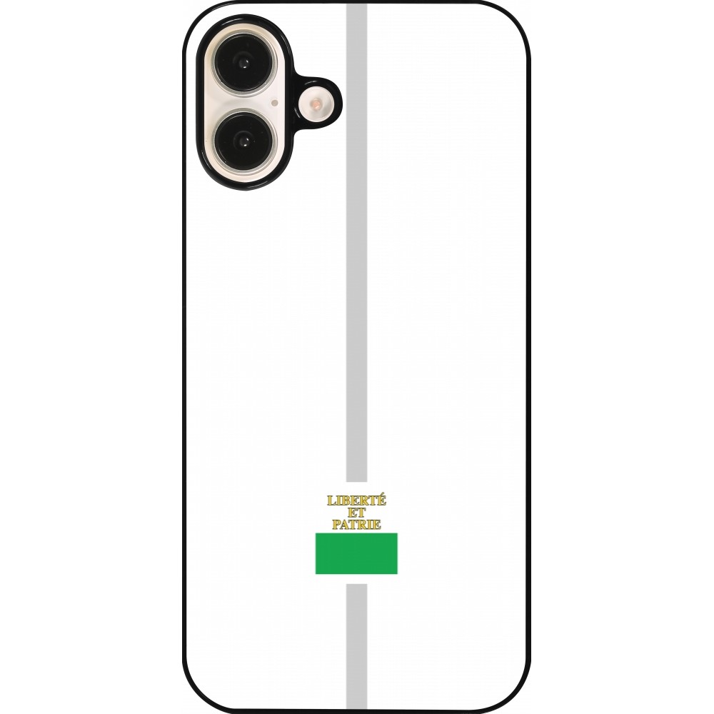 iPhone 16 Plus Case Hülle - Kanton VD weiss