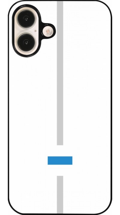 iPhone 16 Plus Case Hülle - Kanton ZG weiss