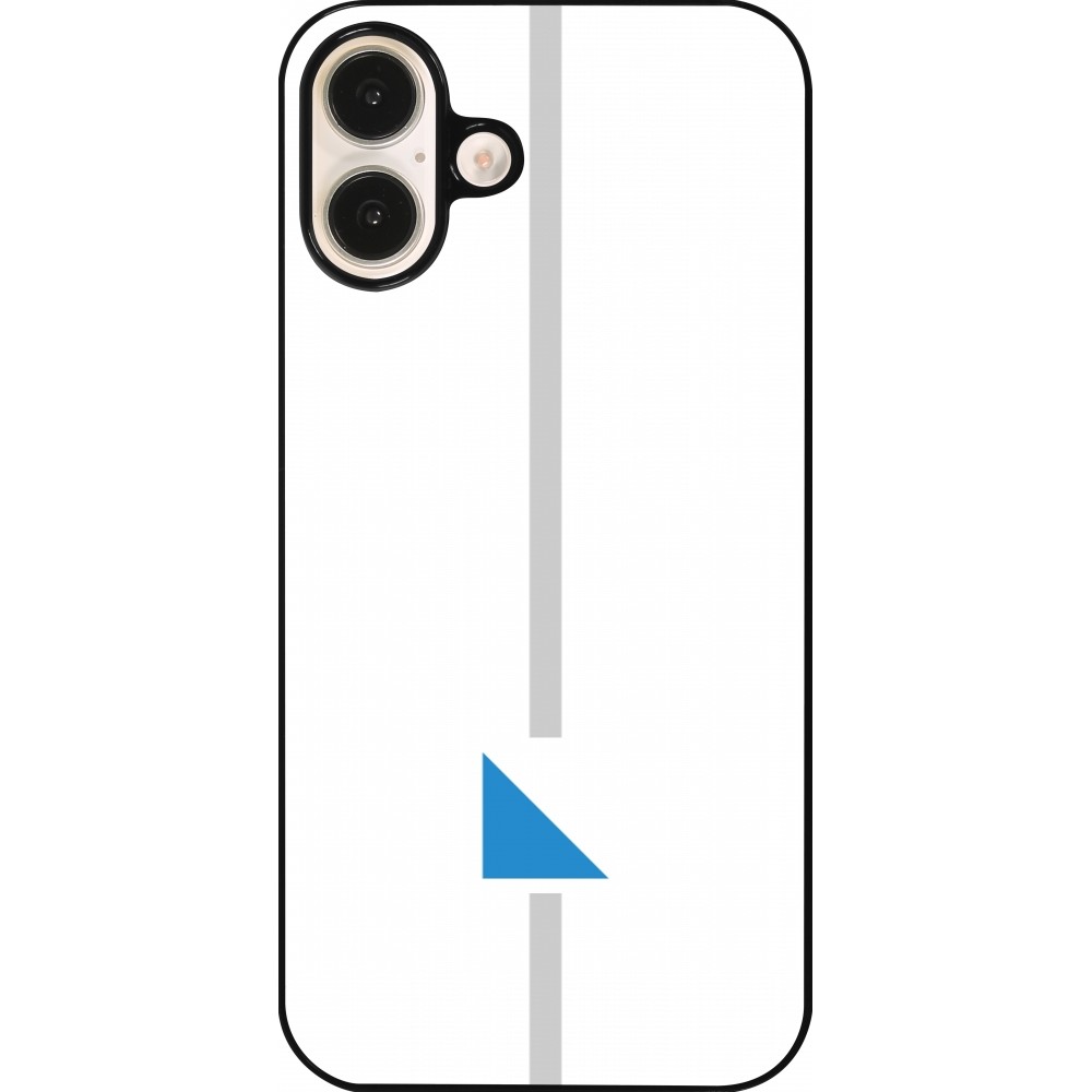 iPhone 16 Plus Case Hülle - Kanton ZH weiss