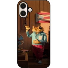 iPhone 16 Plus Case Hülle - Dancing frog DTMF